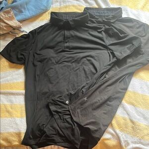 lululemon athletica Charcoal Polo Shirt